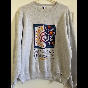 Vintage Sweater Michigan Festival 1993